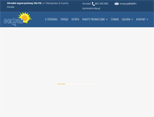 Tablet Screenshot of delfin-krynicamorska.pl